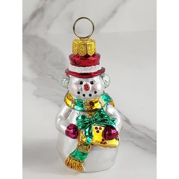 TWC Christmas Tree Ornaments Santa Snowman Nutcracker 4" Resin 90s Holidays x4 - Picture 7 of 15